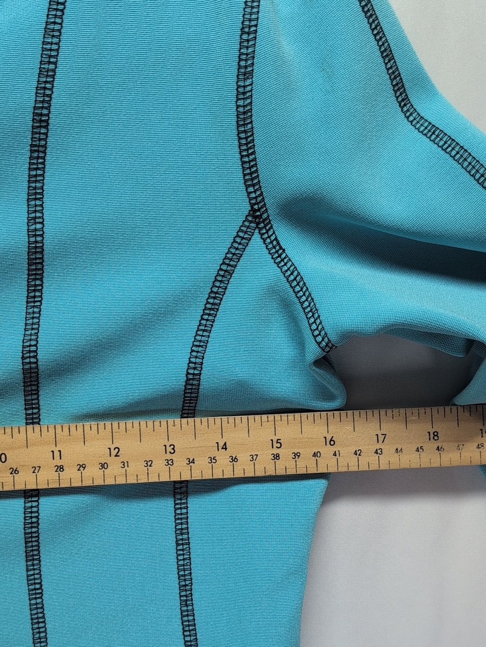 219.Joseph Ribkoff Light Blue Zip Jacket with Contrast Stitching.+ Tank Top Set - Picture 7 of 7